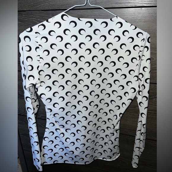 Marine Serre| Long Sleeve Top - Picture 7 of 8